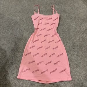 SKIMS Rhinestone slip dress Small